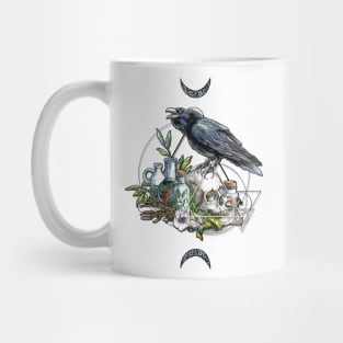 The Blue Raven Mug